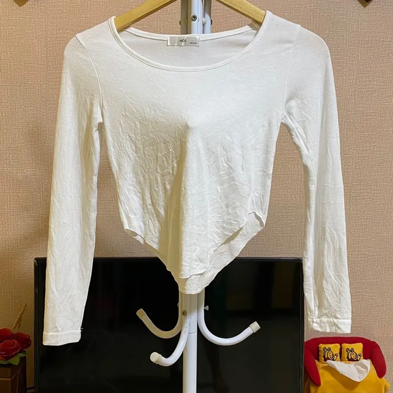 Crop top knit rajut kaos korean style Atasan Panjang 3