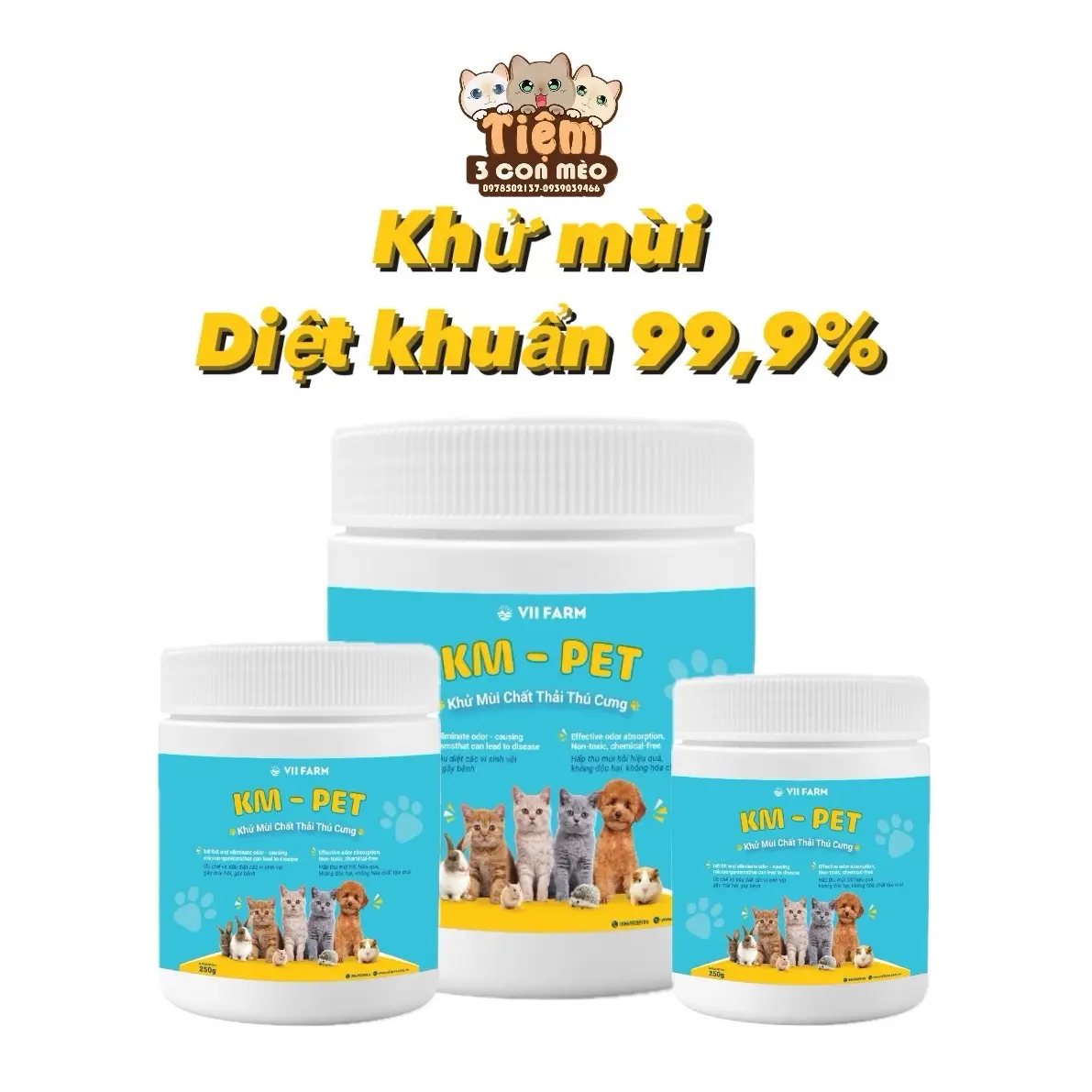 Bột khử mùi, khử khuẩn nhanh chóng-Hiệu quả và An toàn