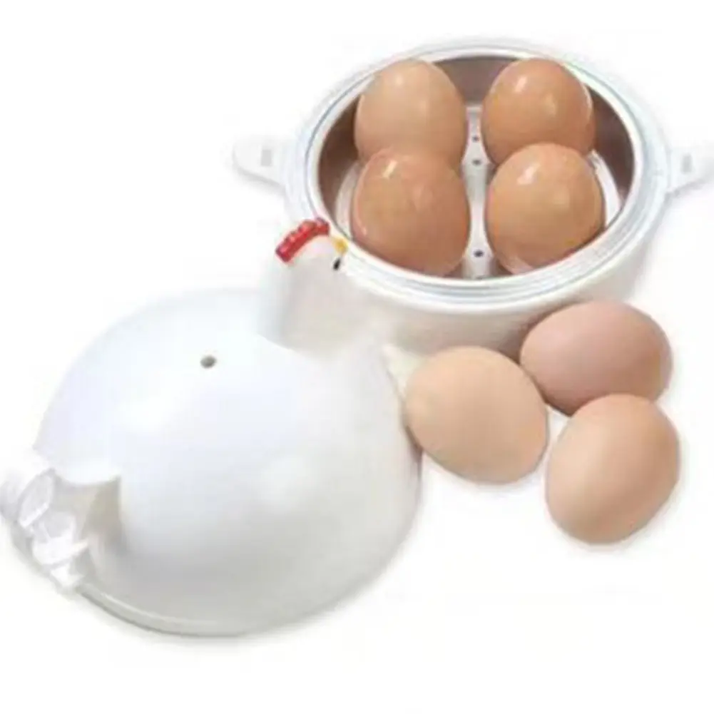 Egg Cooker Boiler  Microwave Oven Cooker Egg Detaches  the Shell Steamer Kitchen