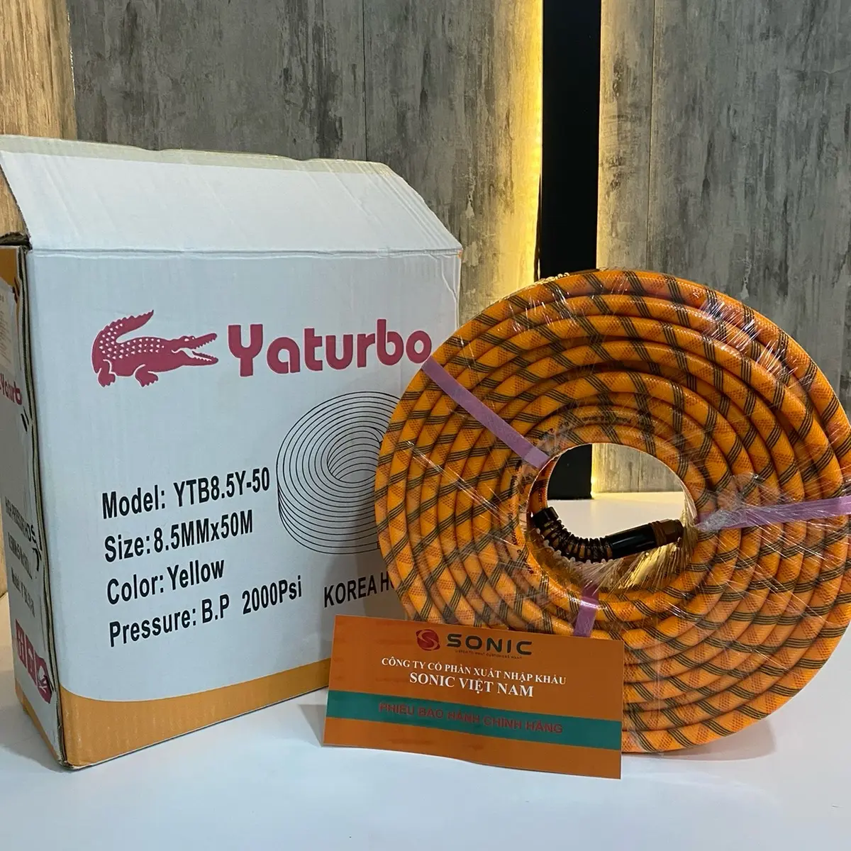 Dây phun áp lực Yatubo YTB 8.5 - y50 dài 50m