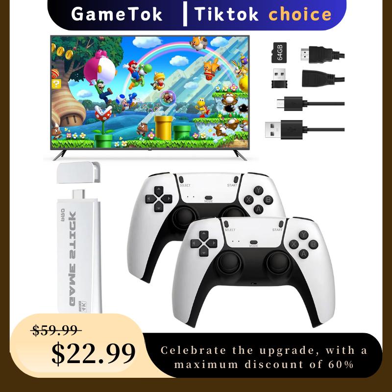 【Flash Sale】2025 M15 Wireless Retro Pocket Gaming Console, Game ...
