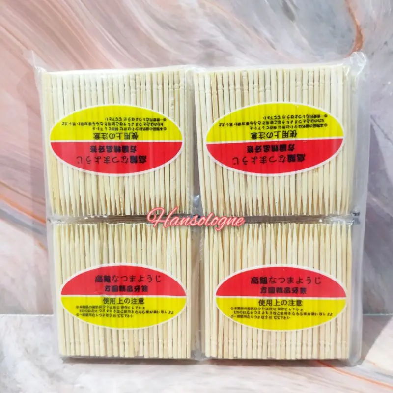 Tusuk gigi bambu refill kualitas bagus isi 100 3