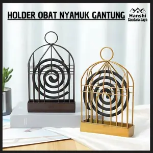 Holder Obat Nyamuk Bakar Wadah Tempat Obat Nyamuk Gantung Sangkar estetik Mosquito Killer Coil