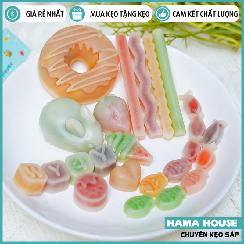 KẸO SÁP ONG - COMBO 100K - MIX VỊ TRÁI CÂY Ăn Vặt  Candy