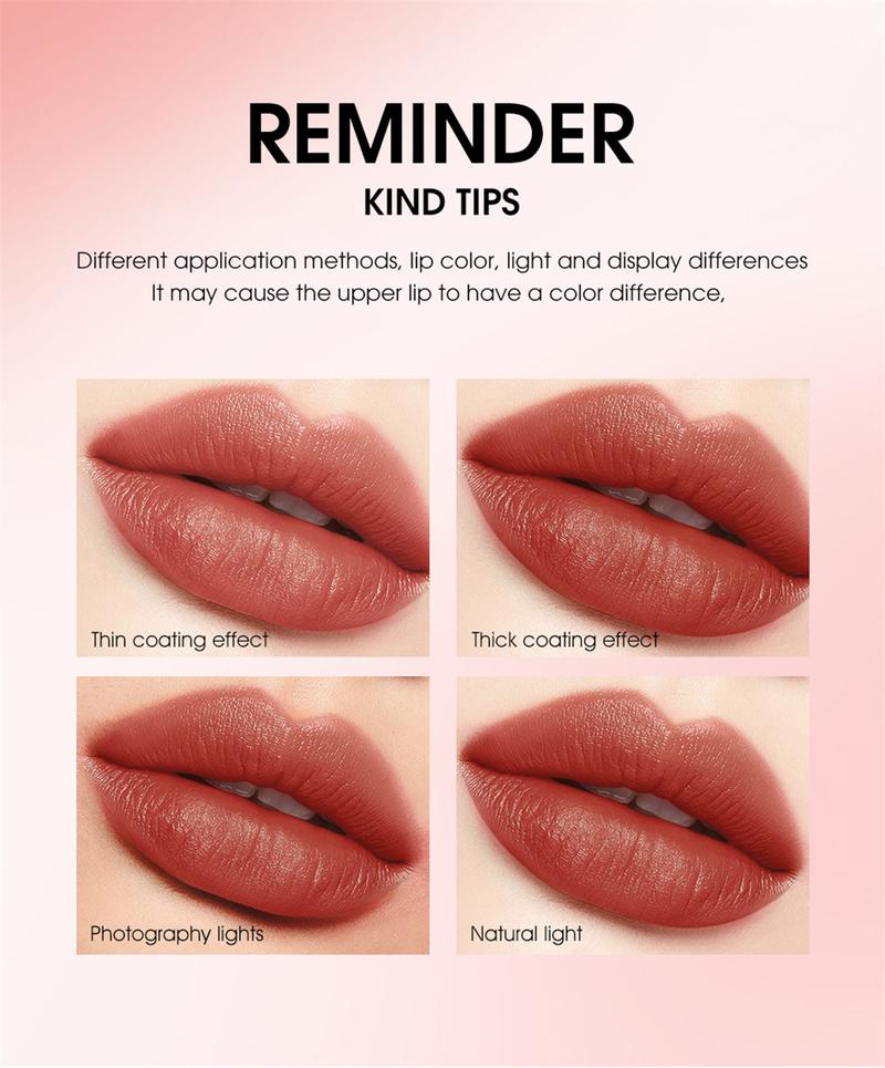 Product Introduction of 【COD】O.TW O.O 2-in-1 Soft Mist Double Sided Lip Mud Lipstick Waterproof Non Stick Cup Non Graduated Cup Velvet Mist Lipstick 27