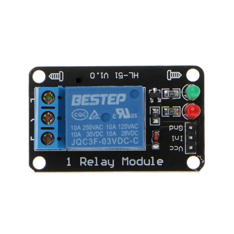 1PCS 1 Channel 3V Relay Module 3.3V Low Level with Lamp - TikTok Shop ...