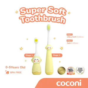 COCONI Super Soft Toothbrush | Sikat Gigi Bayi Anak Balita Super Lembut
