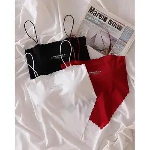 Tanktop Seamless Wanita TankTop Ice Silk Tali Sphagetti Atasan Fashion Wanita Import Premium 1140