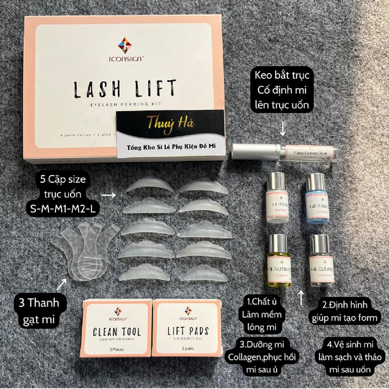 Bộ Uốn Mi Cao Cấp Lash Lift Hàn Quốc_Uốn Mi Collagenn 3D-6D_ THÚY HÀ  Mỹ Phẩm Cosmetic Trang Điểm Nữ
