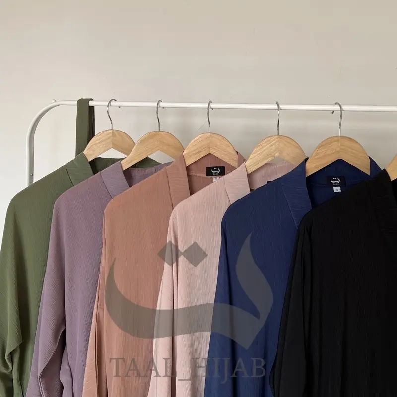 TA'AL  Hijaz Abaya Abaya Basic Abaya Daily Abaya umroh New Colour Series Busui Friendly Premium 1