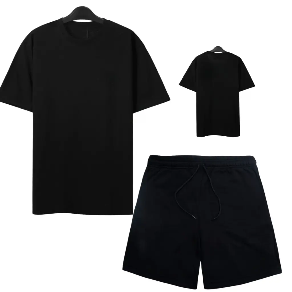 Bộ Quần Áo Thun Trơn NOWHERE BASIC Unisex Nam Nữ 100% Cotton Cao Cấp Cổ Tròn Menswear