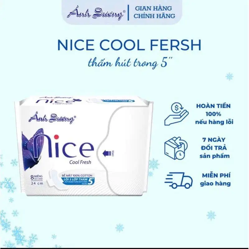 Băng vệ sinh cao cấp Nữ, thấm hút tốt, êm ái mềm mại