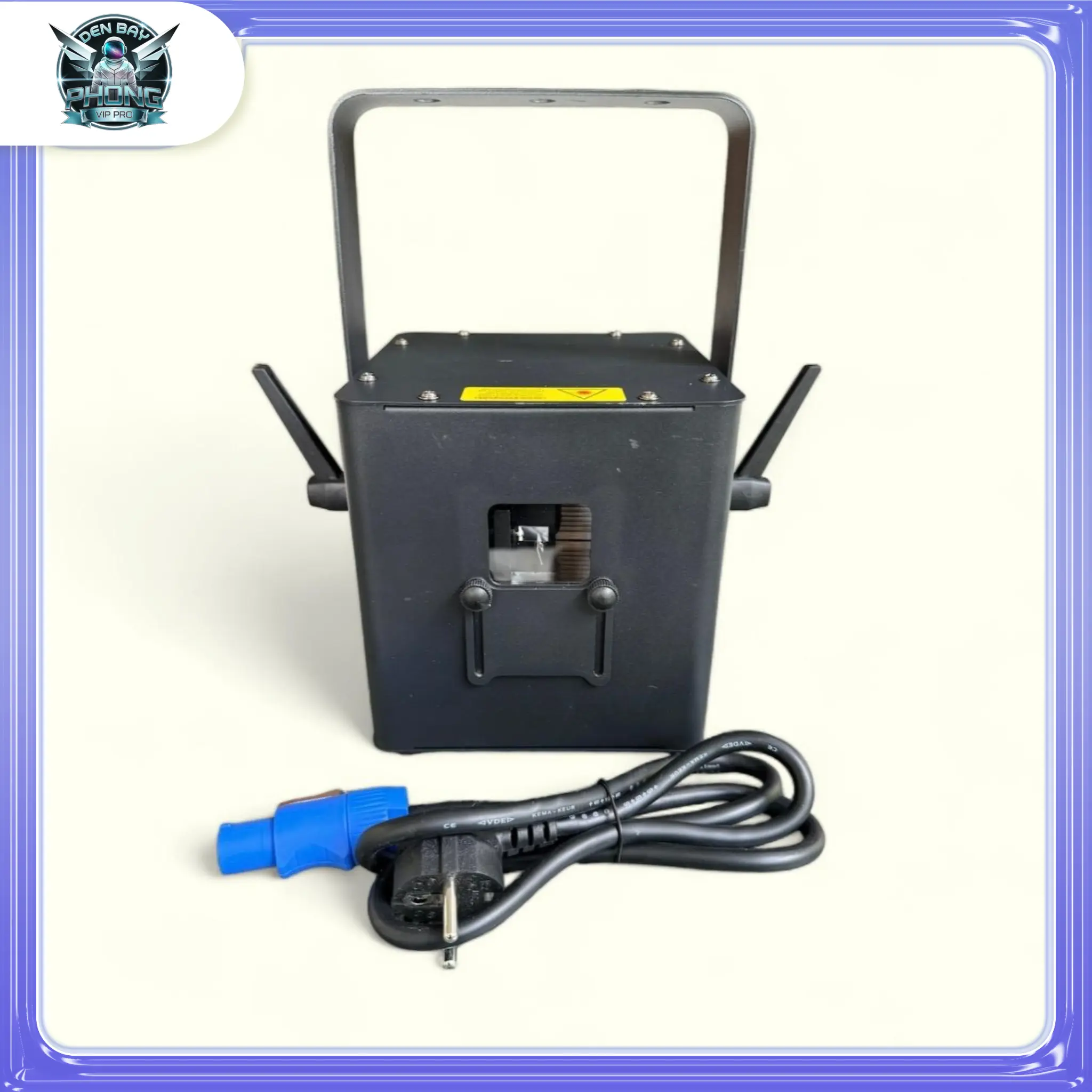 Đèn chiếu Laser Sân Khấu 2W (Viết Chữ, Vẽ Hình Bằng App Điện Thoại Di Động + DMX) Cảm Biến Âm Thanh