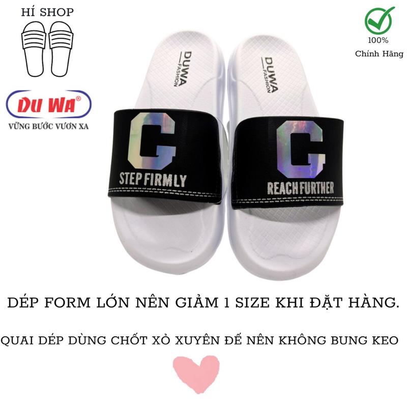 Product Introduction of D01 Dép nam nữ quai ngang siêu nhẹ DUWA - dép chữ C nam nữ Slipper DéP Đế Bằng Đồng Nhung 6