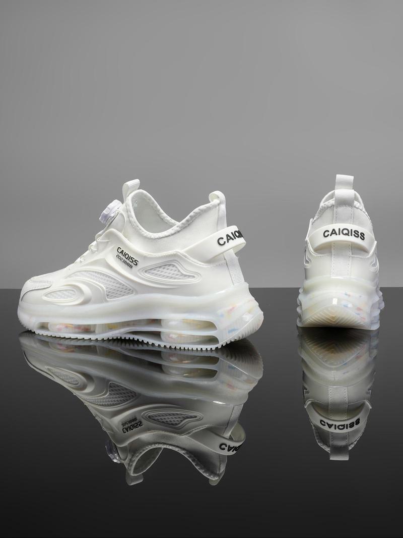 Product Introduction of Men's Fashionable Lace Up Low Top Sneakers, Casual Comfortable Breathable Sports Running Shoes, All-match Non-slip Sneakers for Daily Wear, Closed 6