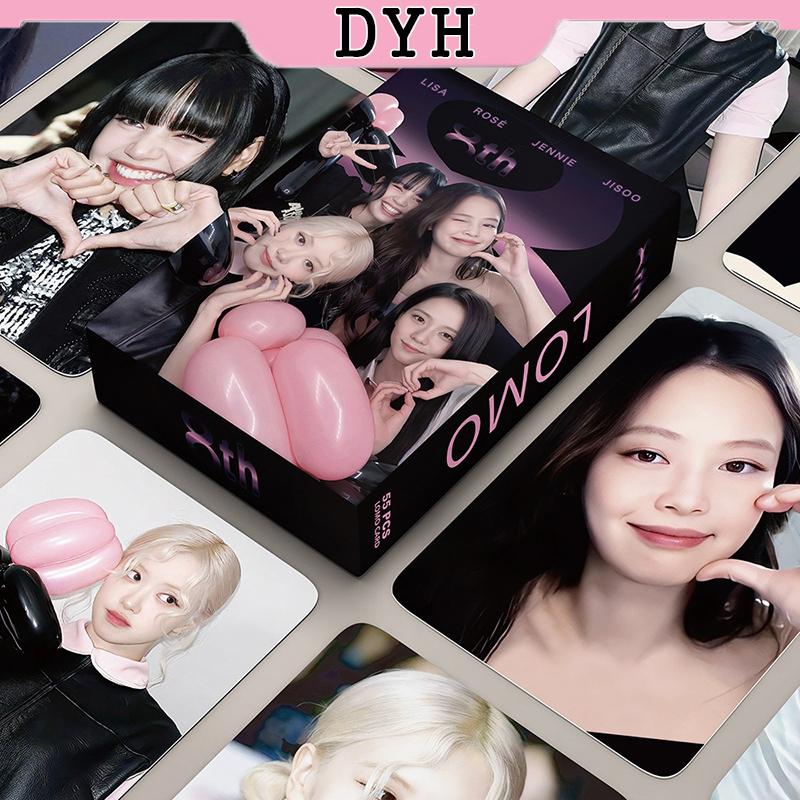 Thẻ ảnh BLACKPINK 55 chiếc Kỷ niệm 8 năm Album thẻ LOMO Thẻ sưu tập KPOP
