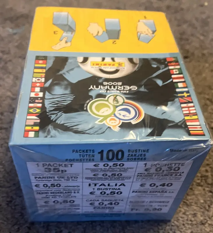 3 x packs Panini Fifa World Cup Germany 2006 stickers - Trading Cards/Stickers 2