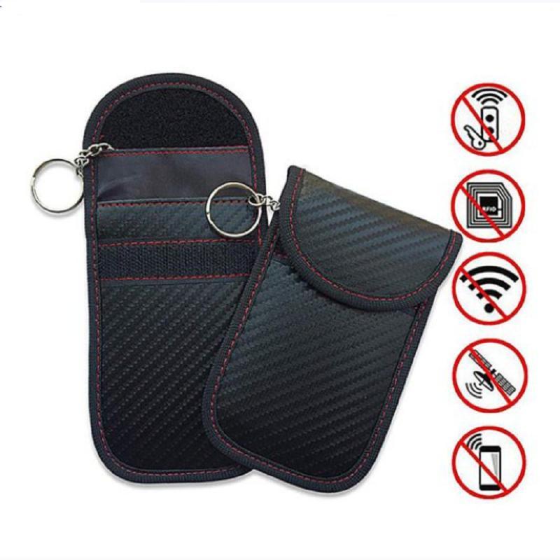 Car Key Case, Car Key Cover, RFID Blocking Key Holder, Key Storage Bag for Car Key (1 Count) 4