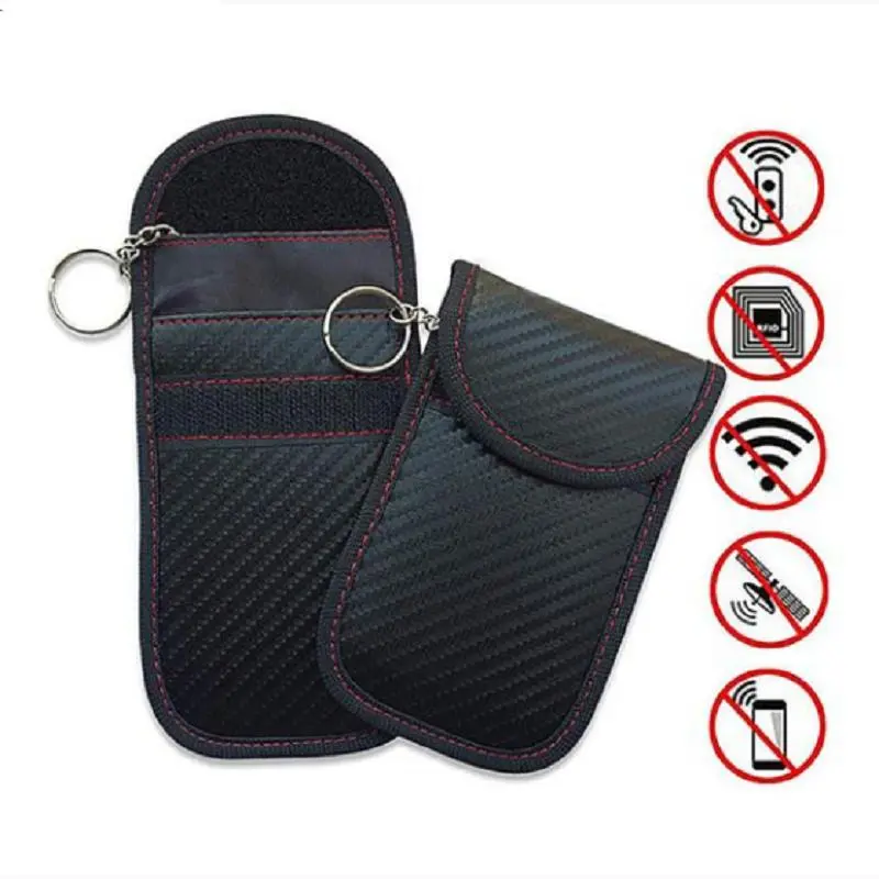 Car Key Case, Car Key Cover, RFID Blocking Key Holder, Key Storage Bag for Car Key (1 Count) 4