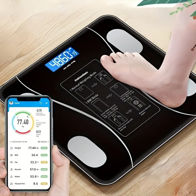 Body fat scale, BT BMI, body scale, smart wireless digital weighing scale, body composition analyzer, weighing scale, bathroom tool