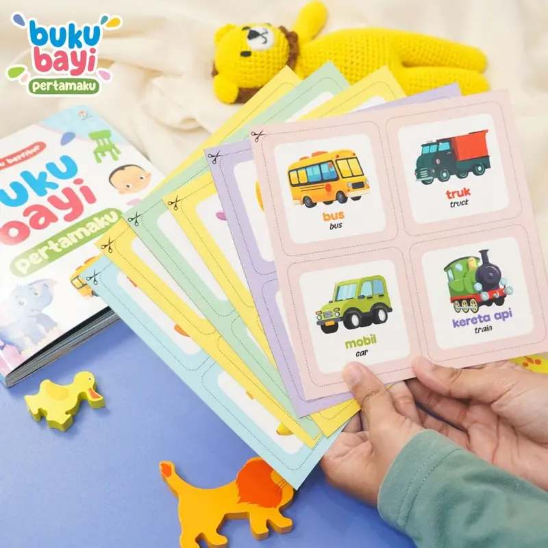 Buku Bayi 0 sampai 6 bulan Boardbook - Buku Bayi Pertamaku Berfitur Anak 2