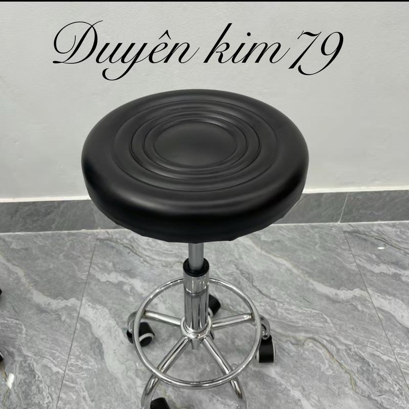 GHế trơn không tựa xoay 360 độ (dành cho spa văn phòng )