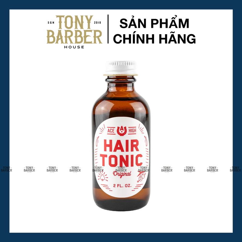 Ace High - Dầu dưỡng tóc Ace High Hair Tonic 59ml Chăm sóc tóc bóng khỏe, suôn mượt gốc dầu, giữ nếp nhẹ, dưỡng tóc và phục hồi tóc