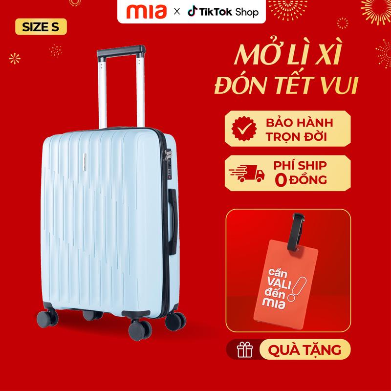[GIẢM SẬP SÀN] Vali Du lịch Larita Aly Size S - Xách tay 7kg - 12kg, Thân nhựa PP hạn chế bể vỡ tốt, bất chấp mọi va đập, khoá số TSA chuẩn quốc tế, BẢO HÀNH MIỄN PHÍ TRỌN ĐỜI