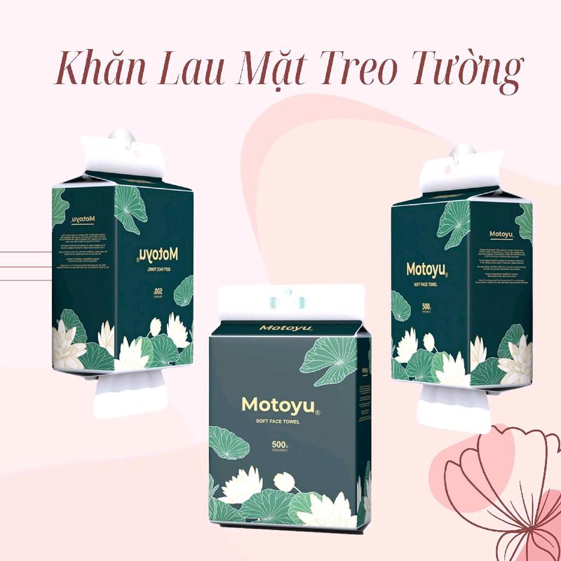 [MOTOYU] Túi 500g Khăn Giấy Lau Mặt Đa Năng, Siêu Dai, Thấm Hút Tốt, Không Sơ Bông, Thân Thiện Với Làn Da, Vô Cùng Tiện Lợi Làm Sạch Khăn lau mặt một lần Giấy Vệ Sinh Skincare