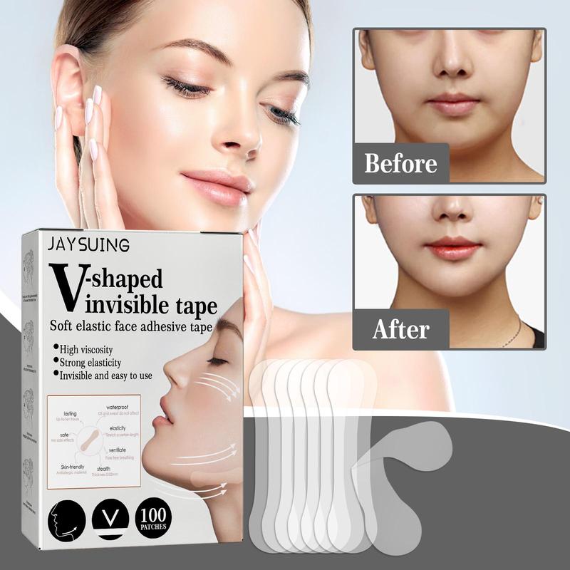 Product Introduction of Jaysuing Invisible Stickers Lifting Face Pasters Fading Wrinkle Tightening Lifting Chin Muscle Shaping Patch Contraction Patch 2