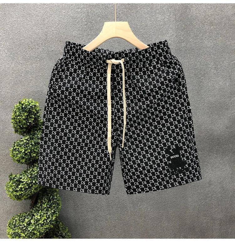 Product Introduction of Quần Đùi In Chữ, Chất Lượng Cao, Dành Cho Nam Giới, Quần Dài Đến Đầu Gối Mỏng Mùa Hè, Hàng Châu Âu Cao Cấp, Quần Giữa, Hàng Mới Về 2025 Menswear Pants 9