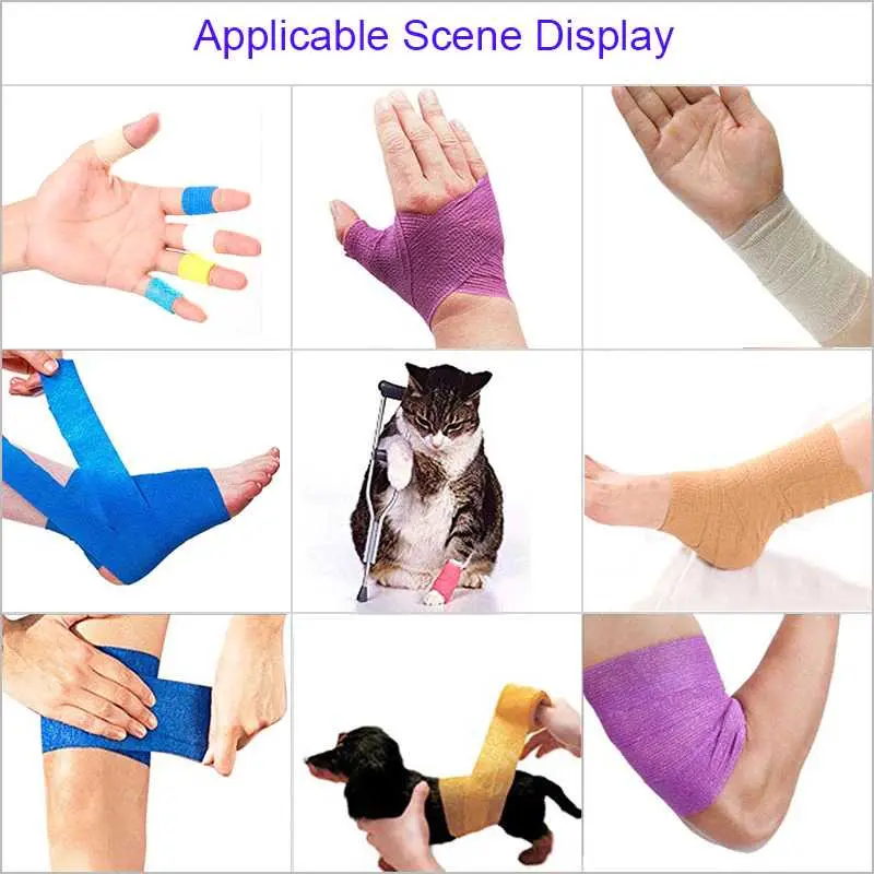 ZS - COYOCO Sport Bandage Tape Kinesiology Elastoplast 2