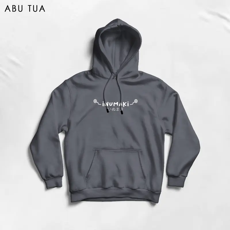 SARANGWIBU INUMAKI JAKET HOODIE JUMPER BORDIR UNISEX PRIA & WANITA M - XXL 8