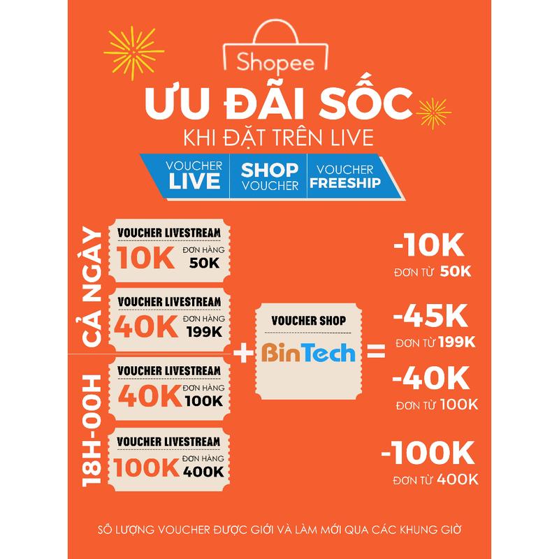 Loa karaoke mini 2 mic bluetooth BINTECH YS 105 Không dây, kèm 02 micro hát karaoke, công suất 25W - Bảo hành 12 Tháng 1