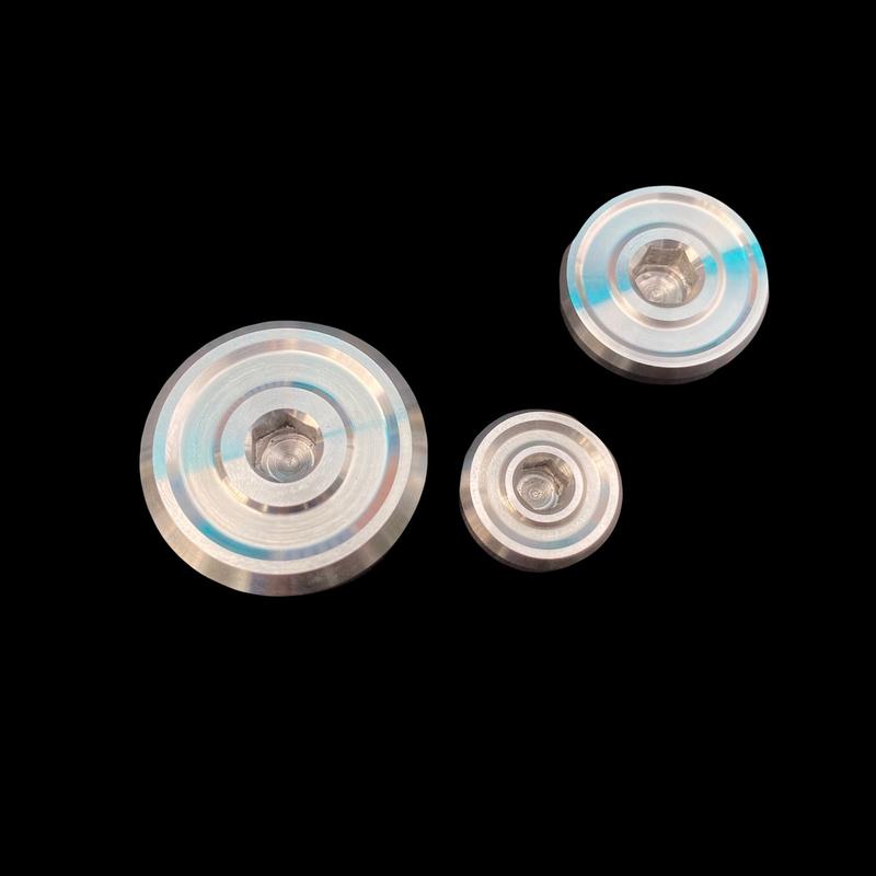 Combo ốc mâm lửa và nắp nhớt inox 304 mẫu trơn (có bán rời) cho xe Yamaha và Honda Phụ Tùng Phụ Kiện