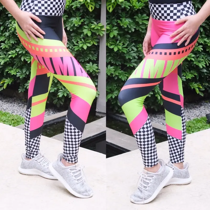 [ URBAN CHIC ] Zumba racing legging celana olahraga wanita 0