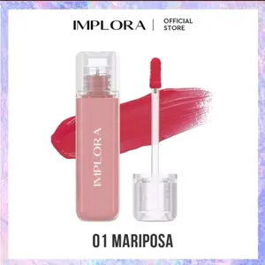 Implora Jelly Tint 5ml - Lip Tin Jelly Bibir Lipstick   Gloss rekomendasi lipstik