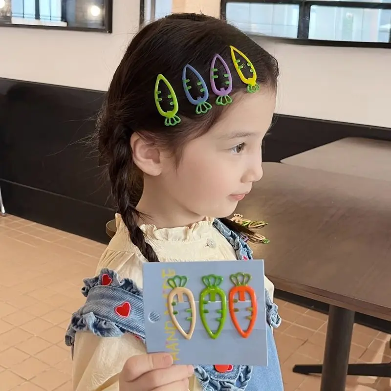 Barrettes Cute Carrot Barrettes Sweet and Delicate Barrettes