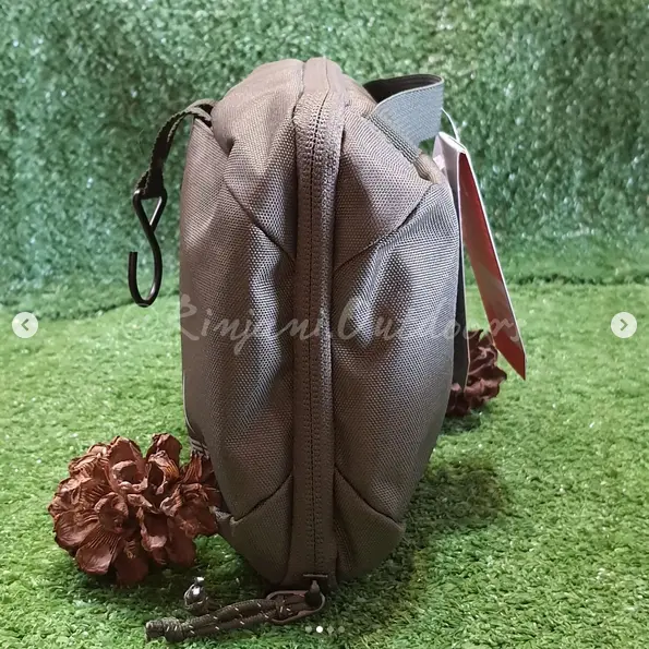 AQUART NG TOILETRY EIGER ORIGINAL TAS PERALATAN PERJALANAN TOOLS BAG TOILETRY OLIVE TRAVELBAG TOILETRIES CASUAL SIMPLE UNISEX AQUART EIGER TEMPAT ALAT MANDI HAND BAG 3