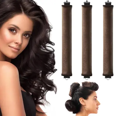 Selected Flexi Rod Set on Blow Dried Hair TikTok Shop