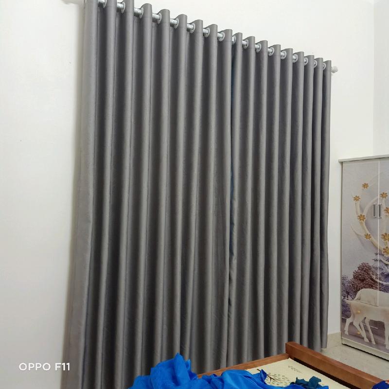 gấm trơn rèm cửa sổ giá của 1 tấm rèm căng thẳng (CHƯA BAO GỒM - TikTok ...