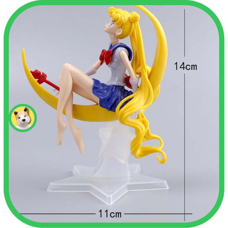 Product Introduction of Mô hình thủy thủ mặt trăng sailor moon chibi đáng yêu usagi tsukino tiệm đồ chơi Beocaz 8
