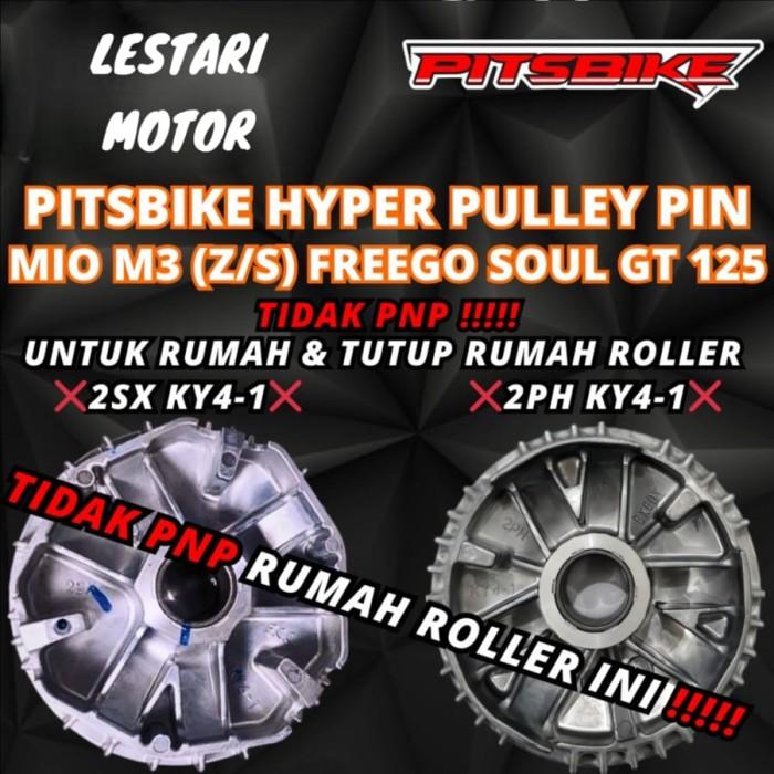 HYPER PULLEY PIN PITSBIKE BUSHING RUMAH ROLLER MIO M3 MIO Z MIO S MIO GEAR 2PH NEW 2