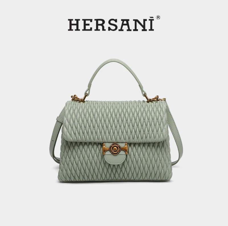 Product Introduction of HERSANI HS8002 - Túi Xách Nữ 2024 HERSANI Màu Xanh Mint Phong Cách Sang Trọng. Bag Da Đeo Chéo, Đeo Vai, Dễ Phối Đồ 3