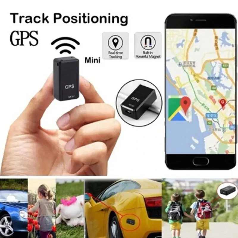 Thiết bị theo dõi GPS từ tính siêu nhỏ, dành cho xe cộ và xe máy, Màn hình theo dõi chống trộm thời gian thực, Định vị chống mất cá nhân, GPS mini