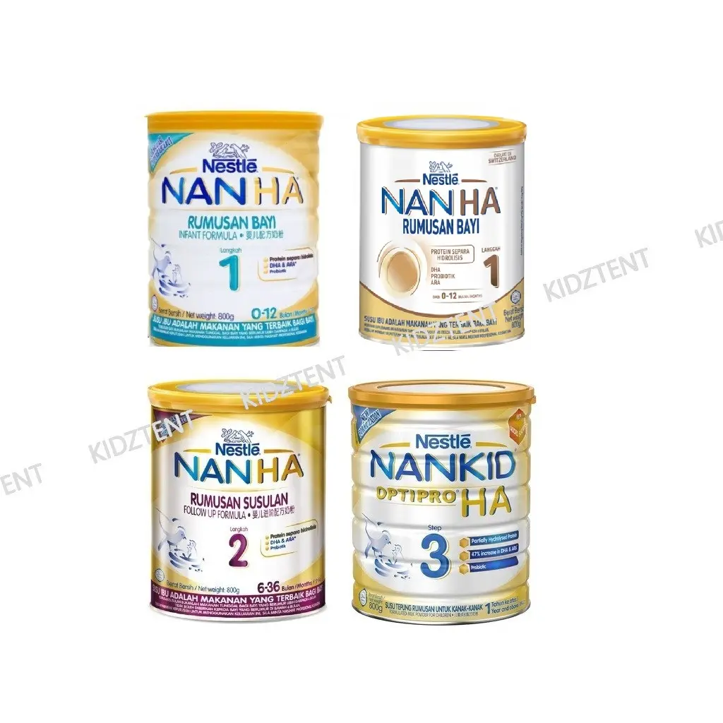 Nestle NAN HA Rumusan Bayi Langkah 1 (0-12b) / Langkah 2 (6-36b ...
