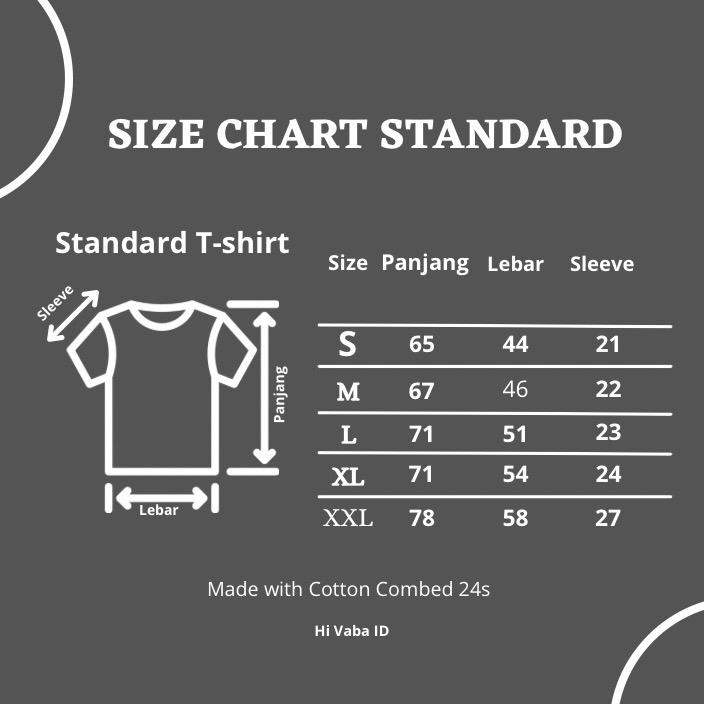 Hi VABA Oversized Monalisa Tshirt  | Kaos Streetwear Unisex Tee Combed Oversize Pria  Distro  Baju  Anime Panjang Jepang 3