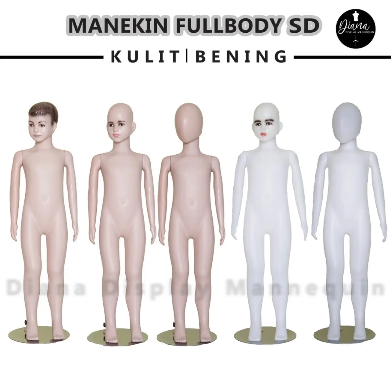 MANEKIN BAJU FULLBODY ANAK SD