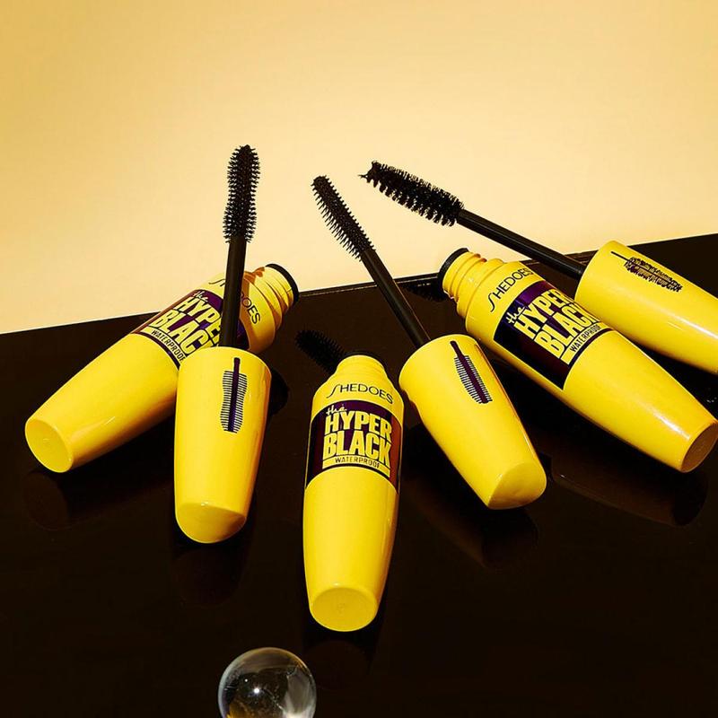 Mascara Không Thấm Nước, SHEDOES, Xoăn Dài, Lâu Trôi, Dễ Mang Theo, Với Ba Đầu Cọ 3