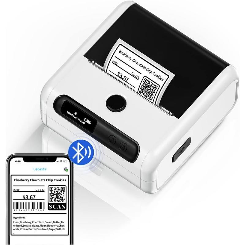 Máy In Nhãn Di Động Aimo Phomemo M200, Bluetooth, In Qua App 2